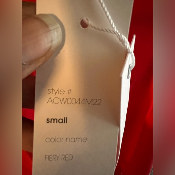 Nordstrom Firey Red Adyson Parker Peplum dress up/down Top! Great Qualit… - Picture 7 of 11